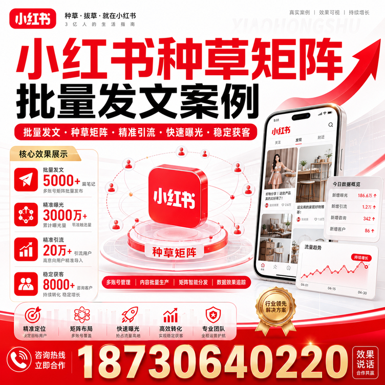泰州小红书种草矩阵批量发文案例